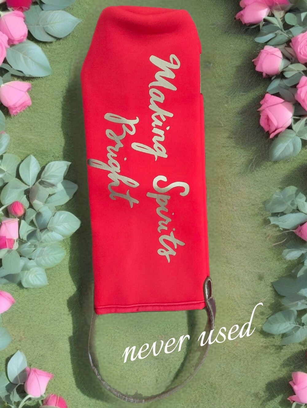 *1437 never used Lilly Pulitzer wine cover up bag
